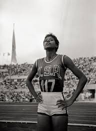 Wilma Rudolph at the Rome 1960 Olympics