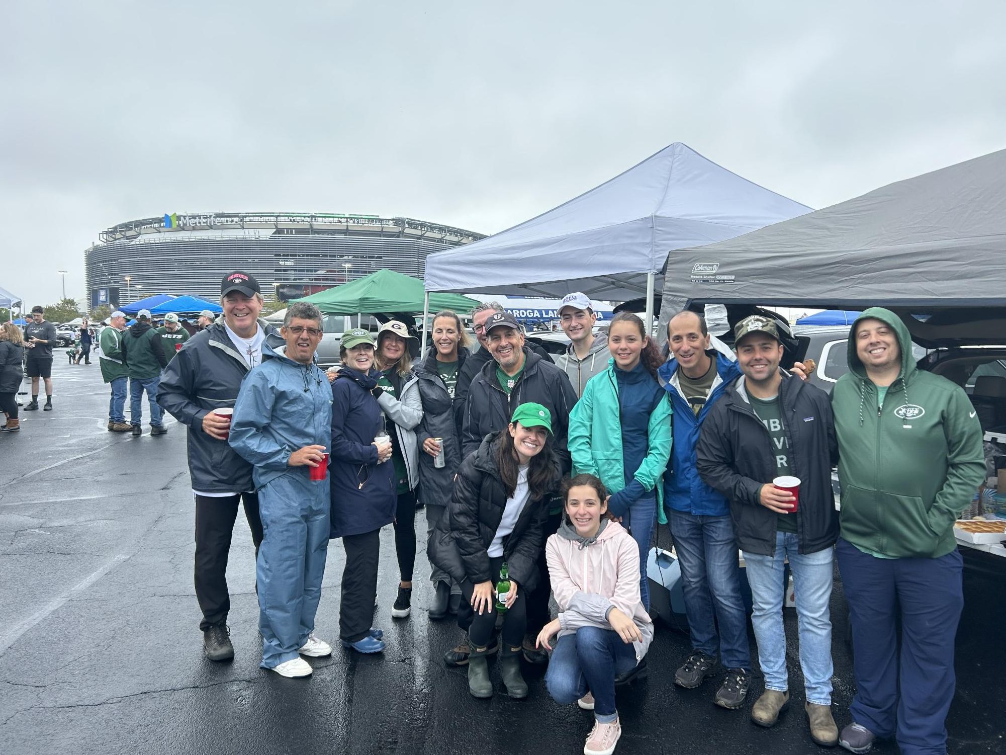 Tailgating before the start of Giants vs. Jets in East Rutherford