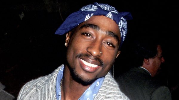 American rapper Tupac Shakur at the premiere of I Like It Like That to benefit women in need, 13th November 1994.
