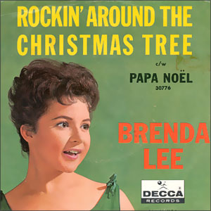 Brenda Lees Rockin Around the Christmas Tree hit No.1 on Billboard Hot 100