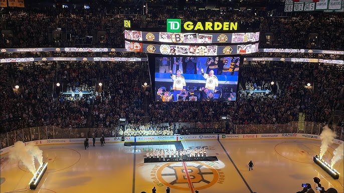 The Bruins centennial game at the TD Garden