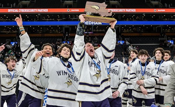 Going to the Winthrop High School vs. Dedham Boys Hockey State Championship