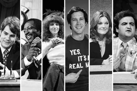 Some important actors of old SNL.