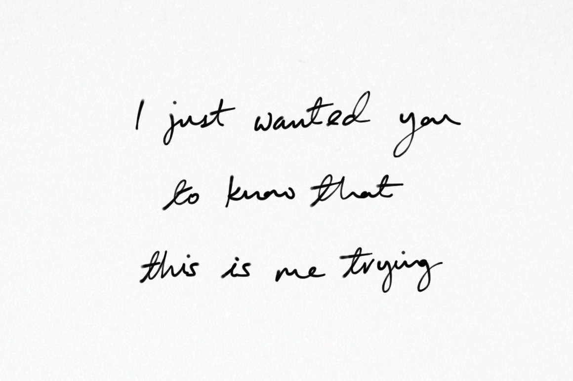 Try. Try. Try.